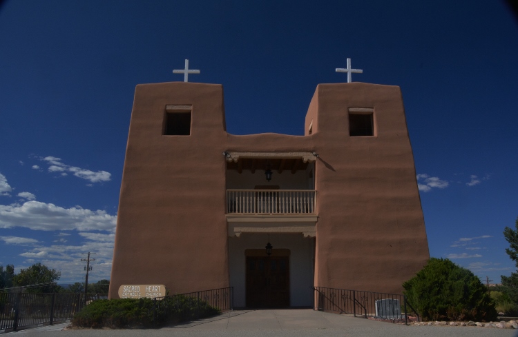 the church at Nambe